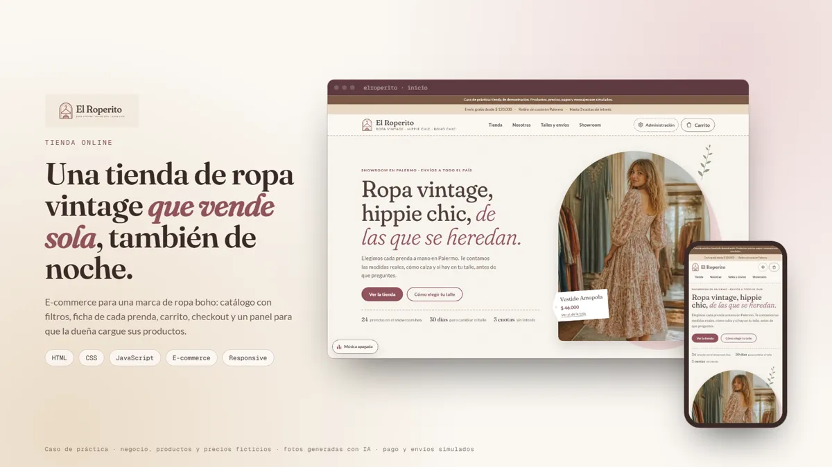 Portada del proyecto El Roperito